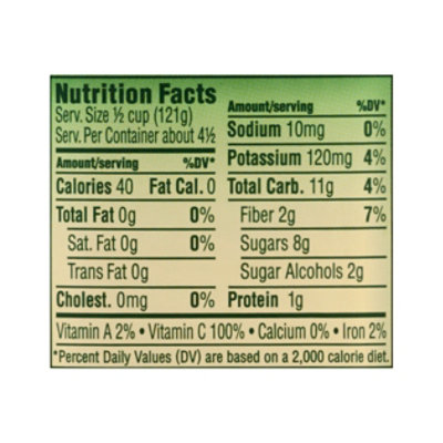 Delmonte Nat No Sugar Peaches 19 Oz - 19 OZ - Image 4