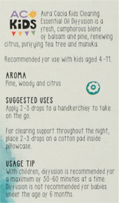 Aura Cacia Kids Clearing Essential Oil - 0.25 Oz - Image 5