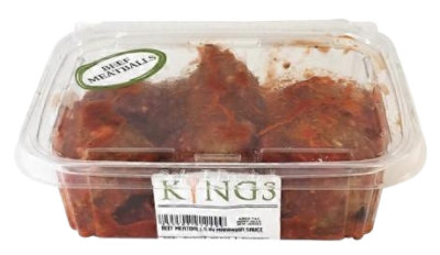 Turkey Meatballs In Marinara - 1 Lb - Image 1