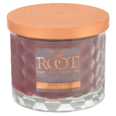 Roots Veriglass 3 Wick Cranberry Kettle Corn - EA - Image 2