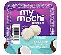 My/mo Ice Cream Mochi Coconut Single Serve - 1.5 OZ