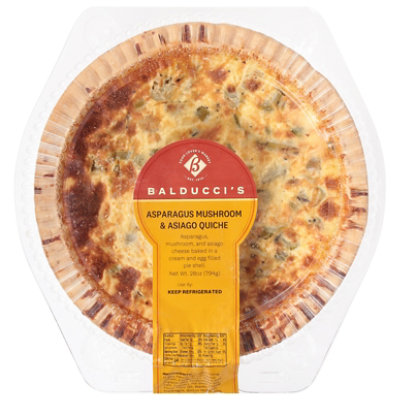 Bal Quiche Asparagus Mushroom Lg - 28 OZ - Image 3