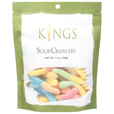 Kings Gourmet Sour Crawlers - 7 OZ - Image 1