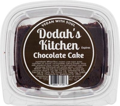 Dk Chocolate Vegan Cake - 6.5 OZ - Image 2