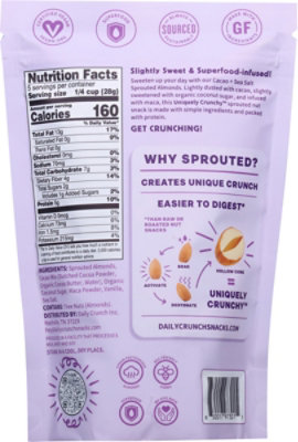 Daily Crunch Cacao Sprouted Almonds - 5 Oz - Image 5