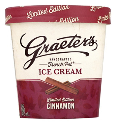 Graeter Cinnamn Ice Cream Seasonal PT Albertsons