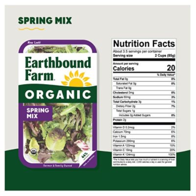 Eb Farm Spring Mix Organic - 10 OZ - Image 4