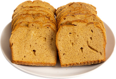 Pumpkin Loaf Cake Sliced Large - Each - Image 1
