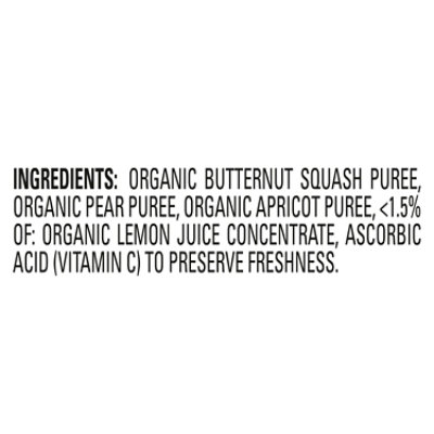 Happy Baby Organics Stage 2 Squash Pear Apricot - 4 Oz - Image 4
