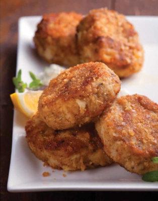 Previously Frozen Baked Crab & Lobster Cake 4 Oz - Each - Image 1