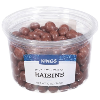 Kn Raisins Milk Chocolate - 12 OZ - Image 1