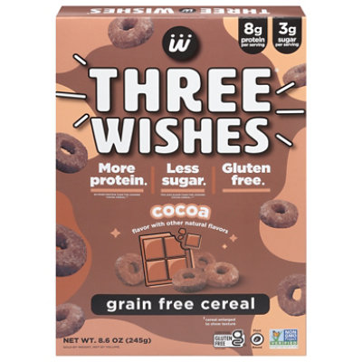 Three Wishes Grain Free Cocoa Cereal - 8.6 Oz - Image 3