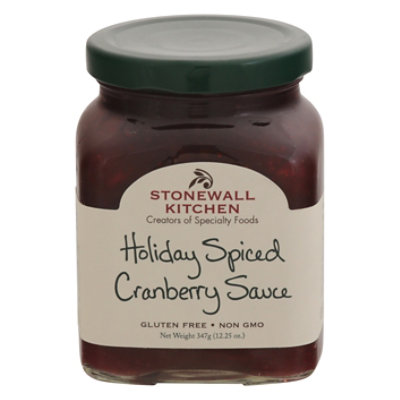 Stonewall Kitchen Spiced Cranberry Sauce - 12.25 Oz - Image 3