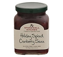 Stonewall Kitchen Spiced Cranberry Sauce - 12.25 Oz