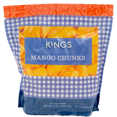 Kings Frozen Mango Chunks - 16 OZ - Image 1