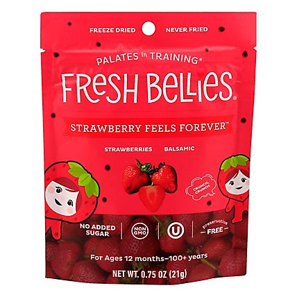 Fresh Bellies Snack Strawberry - .75 OZ - Image 1