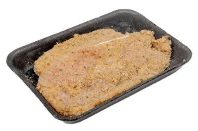 Chicken Breast Boneless Skinless W/ Parmesan Panko Breading LB