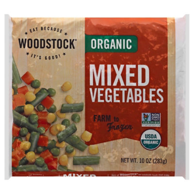 Woodstock Organic Mixed Vegetables - 10 Oz - Image 3