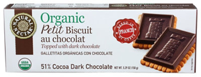 Natural Nectar Biscuit Petit Dark Choc - 5.29 OZ - Image 1