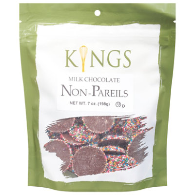 Kings Non Pareils Milk Chocolate - 7 Oz - Image 3