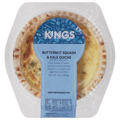 Quiche Butternut Squash Kale - 10 OZ - Image 1