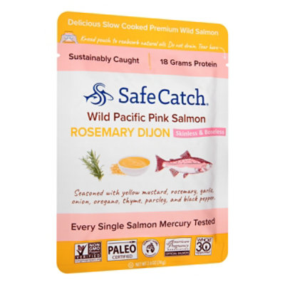 Save on Safe Catch Pink Salmon Wild Alaska Skinless & Boneless Pouch Order  Online Delivery