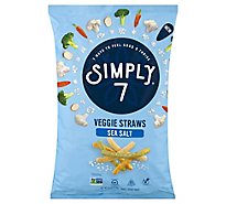 Simply 7 Sea Salt Veggie Straws - 6 Oz