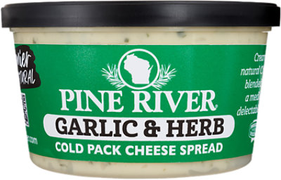 Pine River Spread Garlic Herb Cld Pk - 9 OZ - Image 1
