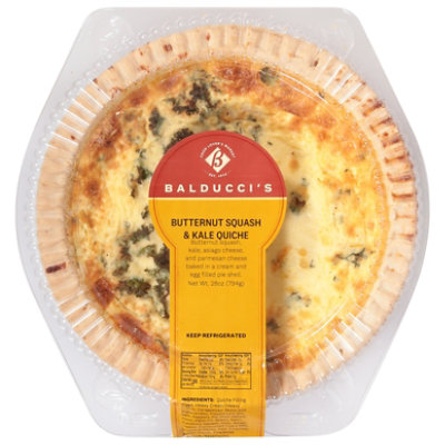 Bal Quiche Butternut Squash Kale Lg - 28 OZ - Image 1