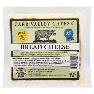 Carr Valley Bread Cheese - 6 Oz - Image 3