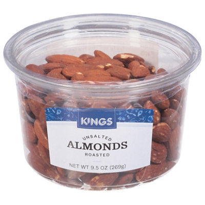 Kn Almonds Roasted No Salted - 9.5 Oz - Image 1