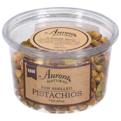 Aurora Shelled Raw Pistachio - 9 Oz - Image 1