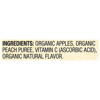 Santa Cruz Organic Apple Peach Sauce Cups - 6-4 Oz - Image 5