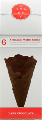 Konery Dark Choc Waffle Cones - 4.5 OZ - Image 6