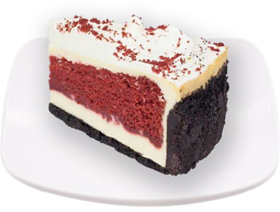 Red Velvet Cheesecake Slice - Each - Image 1