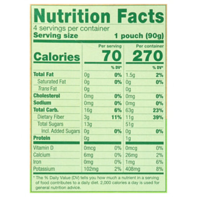 Go Go Squeeze Organic Cinnamon Applesauce - 12.8 Oz - Image 4