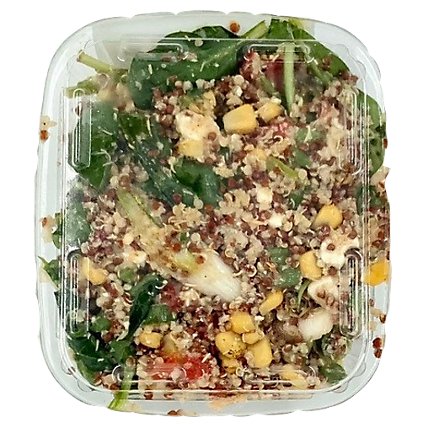 Salad Spinach Quinoa Feta Fs Cold - 0.50 Lb - Image 1