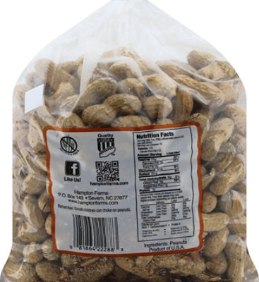 Old Tyme Peanuts Jumbo Unsalsted 24oz - 24 OZ - Image 2