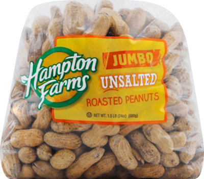 Old Tyme Peanuts Jumbo Unsalsted 24oz - 24 OZ - Image 1