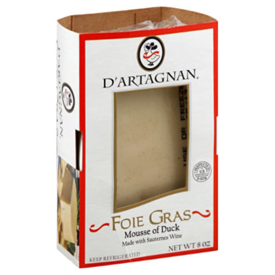 D'art Mousse Of Duck Foie Gras - 8 OZ - Image 1