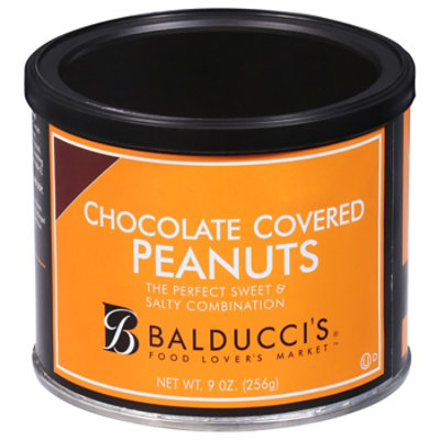 Bal Peanuts Choc Cover Tin - 9 OZ - Image 1