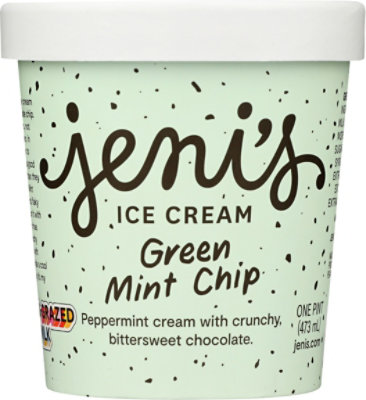 Jeni's Green Mint Chip Ice Cream - PT - Image 2
