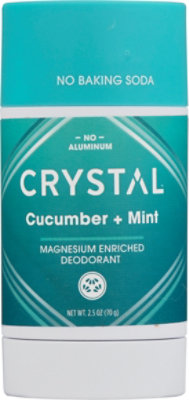 Crystal Cucumber Mint Mineral Deodorant - 2.5 Oz - Image 2
