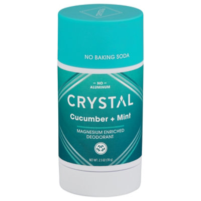 Crystal Cucumber Mint Mineral Deodorant - 2.5 Oz - Image 1