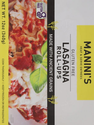 Manini's Gluten Free Pasta Lasagna Roll Ups - 12 Oz - Image 5