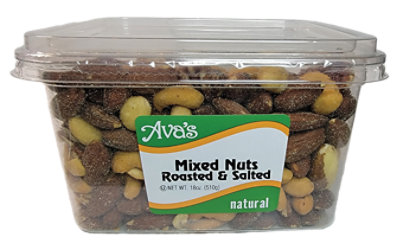 Ava Mixed Nuts Deluxe Rs Family Tub - 18 OZ - Image 1