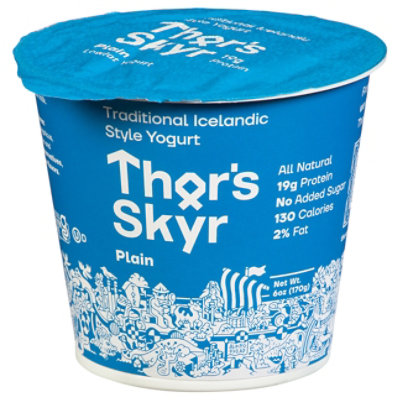 Thors Skyr Yogurt Skyr Plain - 6 OZ - Image 3