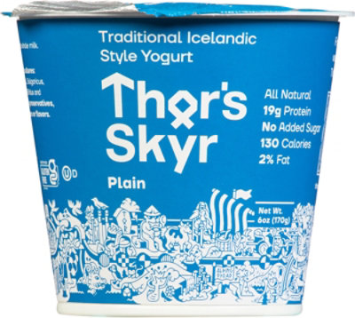 Thors Skyr Yogurt Skyr Plain - 6 OZ - Image 2