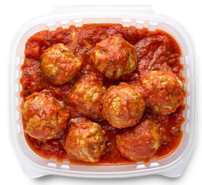 Chicken Meatballs In Marinara Sauce - 1 Lb - Image 1