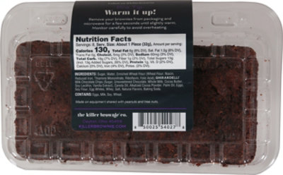 Killer Brownie Chocolatier Fudge Brownie Bites 8 Count - 9 OZ - Image 6